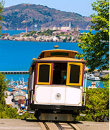 Cable car à San Francisco